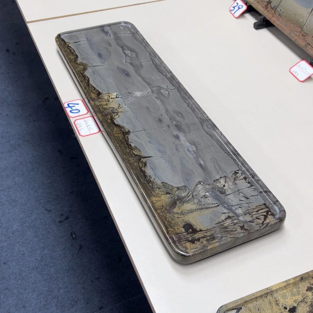 广西石天然国画石干泡台