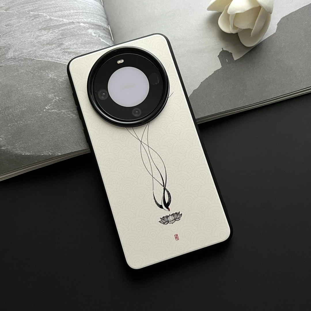⌈墨燕⌋新中式适用于华为系列手机壳小众高级感mate60pro/pro+