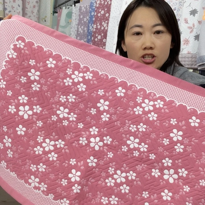 棉特价促销粉色雪花