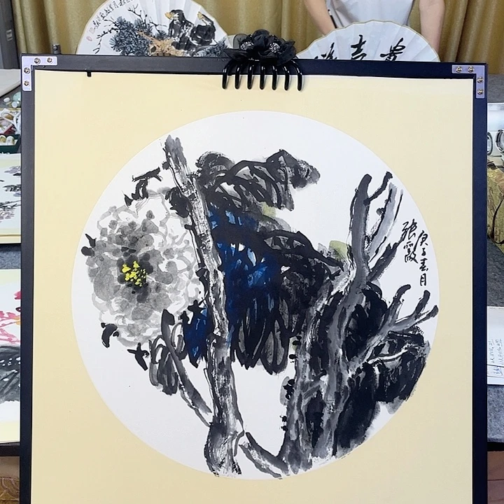 国画张圣敏先生纯手绘作品