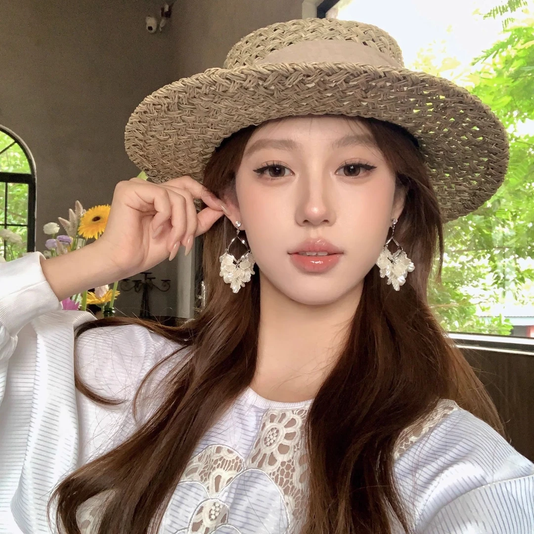 合金贝壳耳饰 耳畔风铃 法式高级贝壳流苏耳环女夏海边度假风耳饰