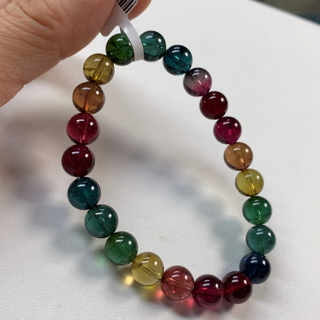 手链碧玺未镶嵌8:9左右