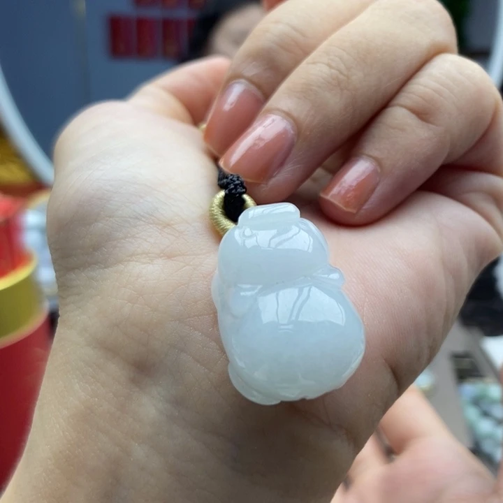 翡翠未镶嵌颈饰吊坠8
