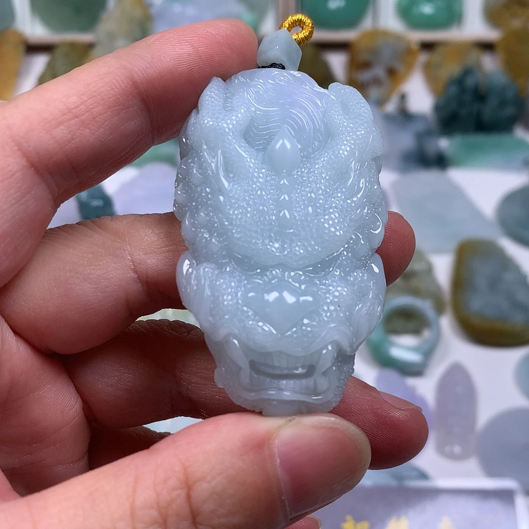 翡翠散珠翡翠吊坠