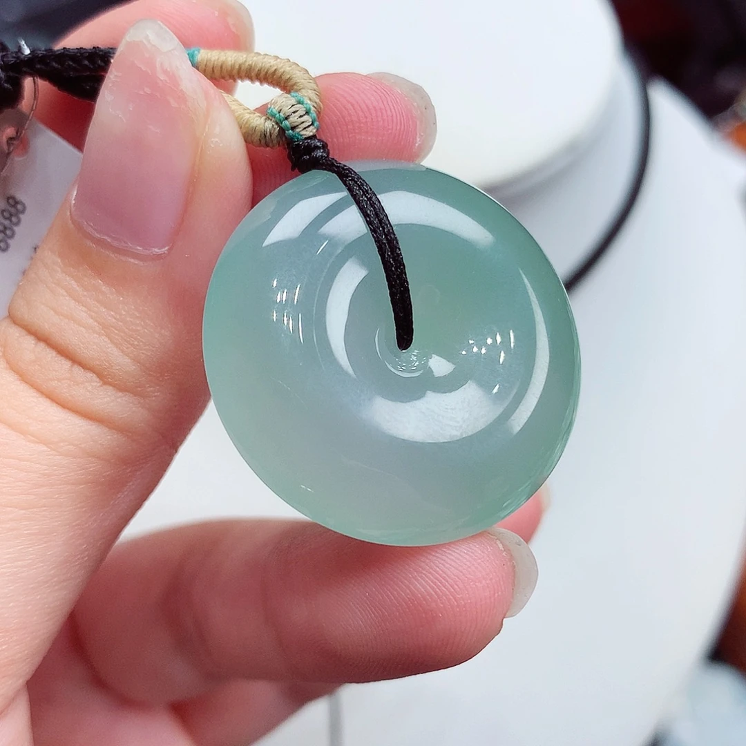 颈饰未镶嵌翡翠翡翠50，29.3/8.2