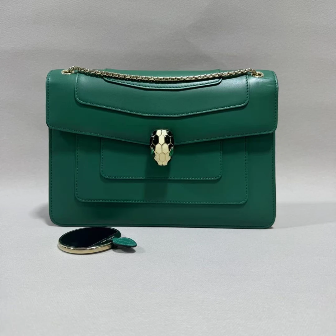 BVLGARI/宝格丽 单肩包 蛇头信封包 ga6227/2503