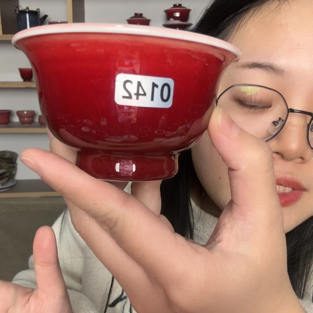 瓷片景德镇郎红陶瓷