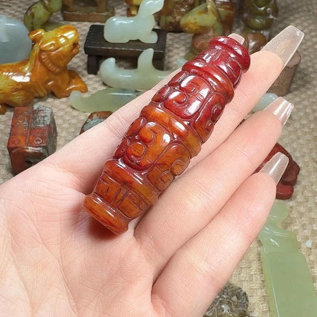 白玉菩提吊坠挂件