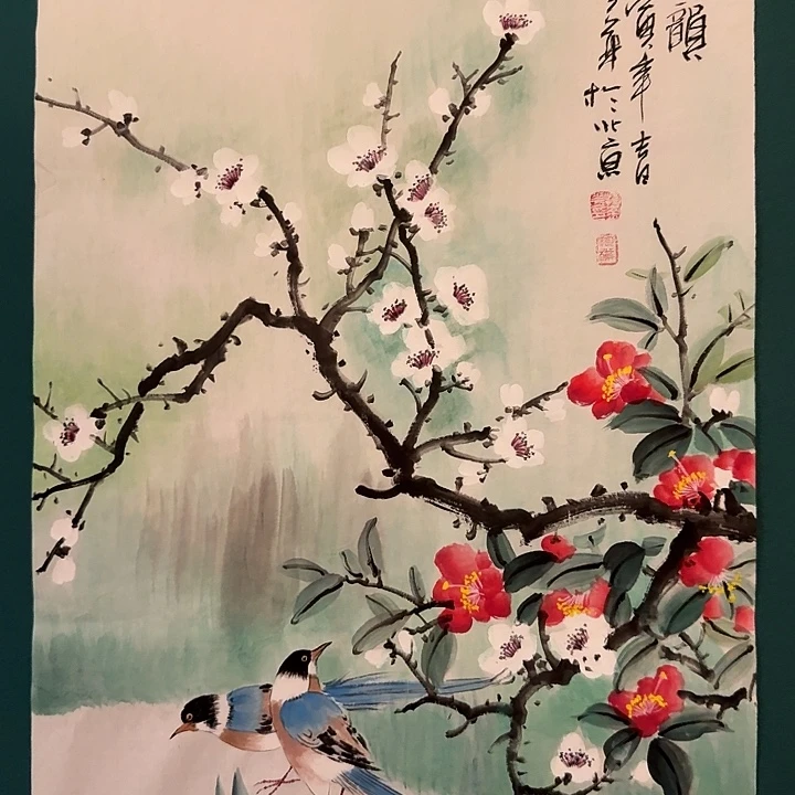 国画恽老师作品画作