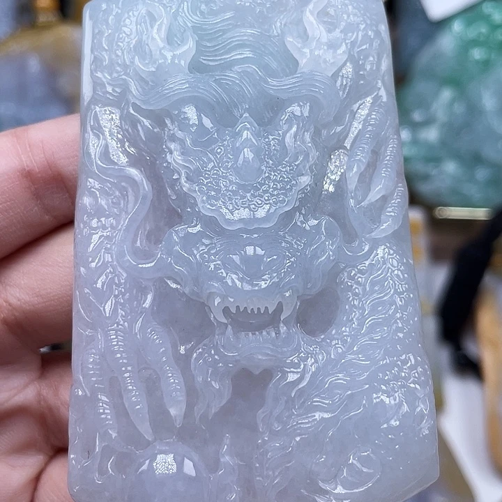 K***s翡翠未镶嵌颈饰天然