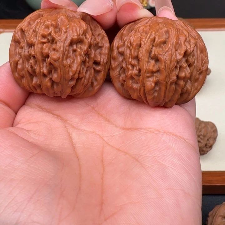 把件文玩核桃全品汉高楼39.5