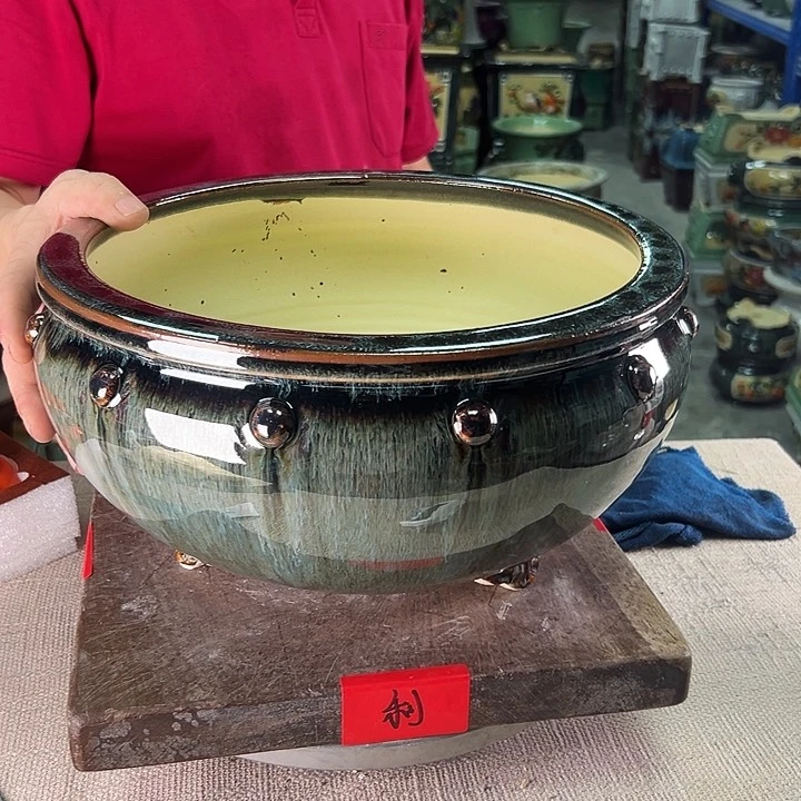 泳坤堂石湾盆佳**金陶瓷