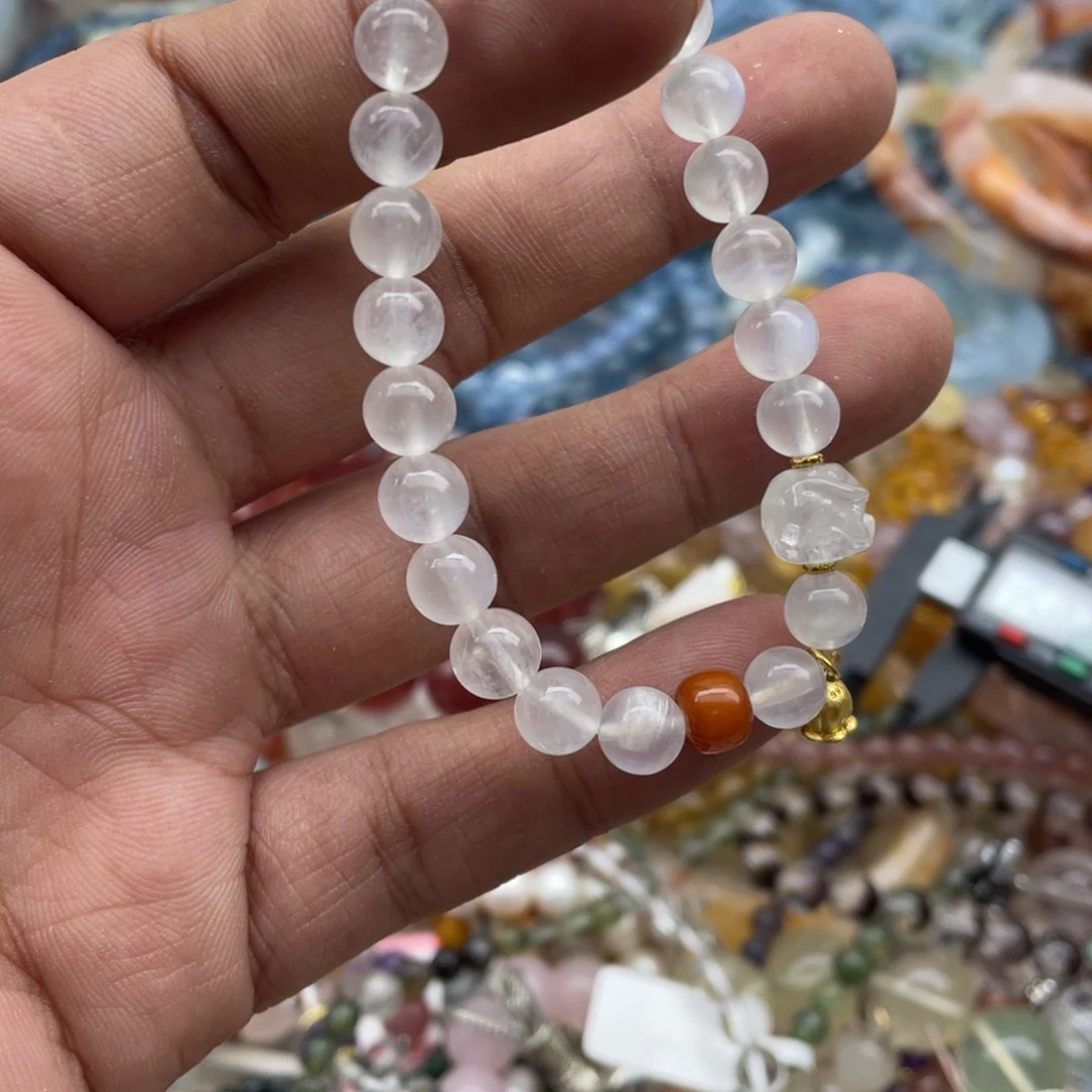 银S925镶嵌手链紫晶