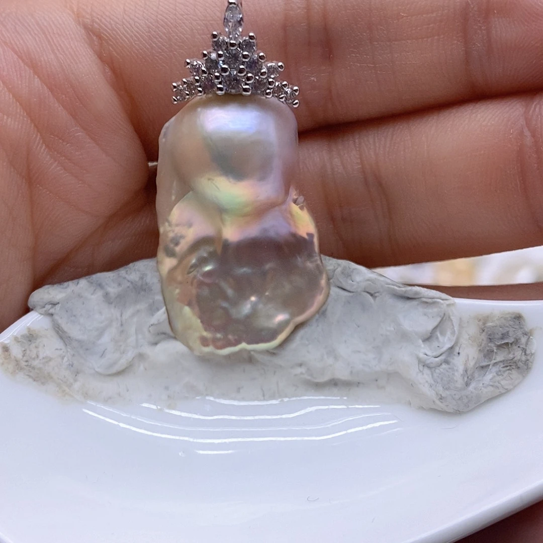 吊坠(不含链)未镶嵌淡水珍珠