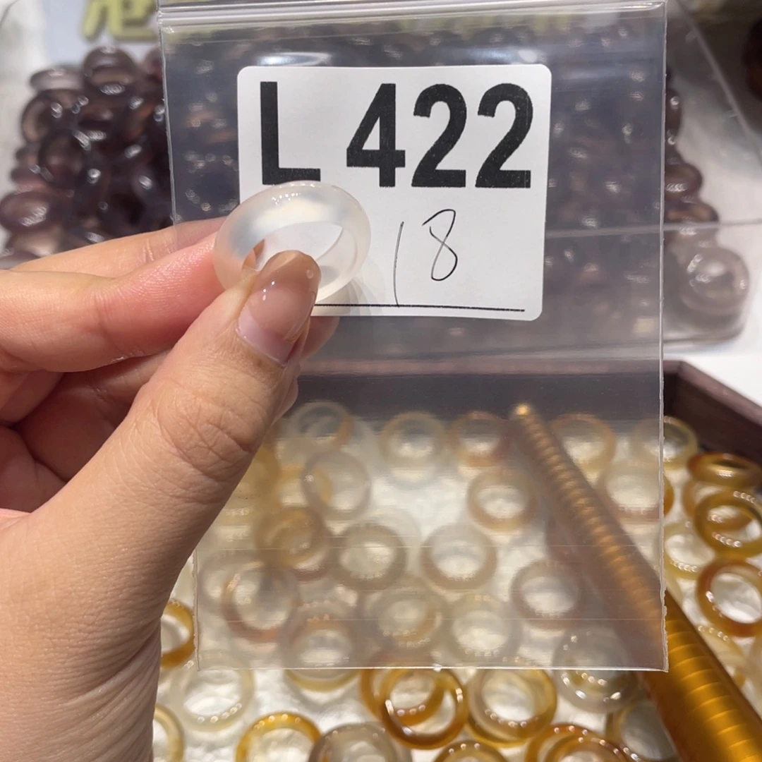 玛瑙/玉髓未镶嵌戒指422