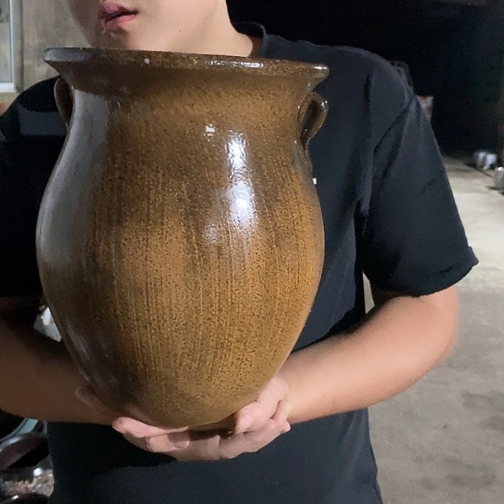 紫砂花盆口21高27福利