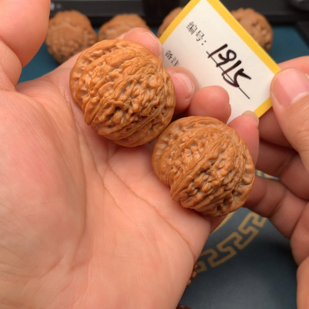 把件文玩核桃41全品四座楼1915
