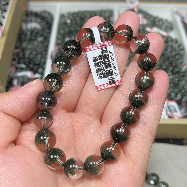 手串未镶嵌水晶绿幽灵手串