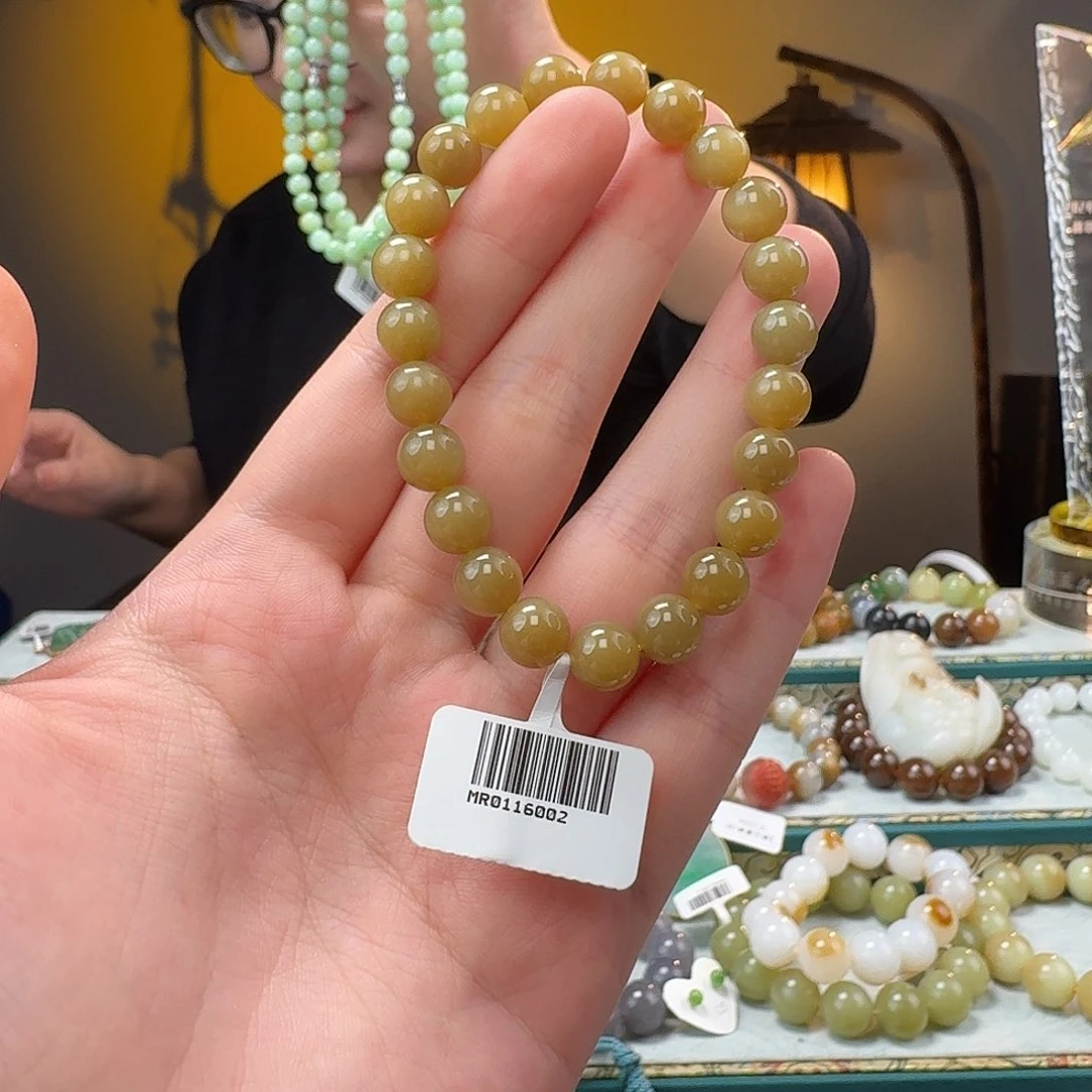 和田玉手串未镶嵌