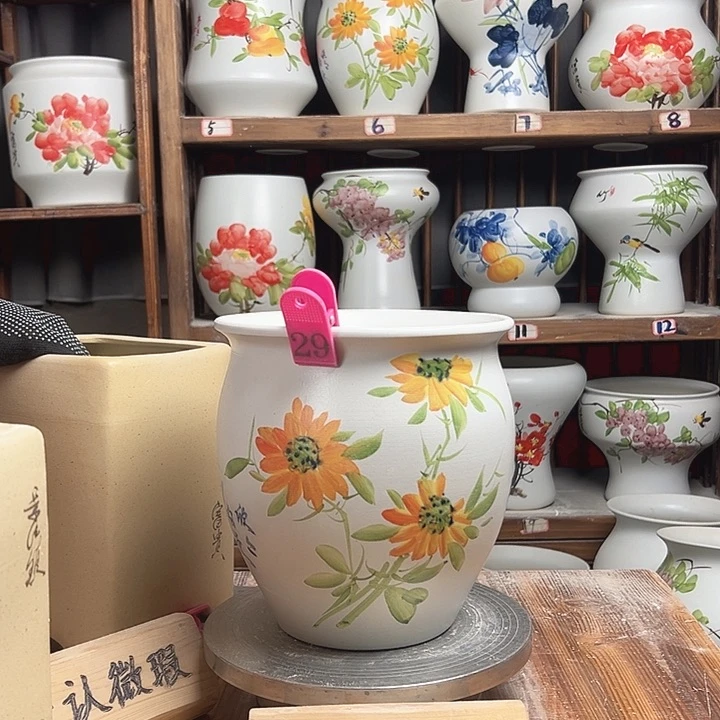 摆件29 新款陶瓷陶瓷大微瑕