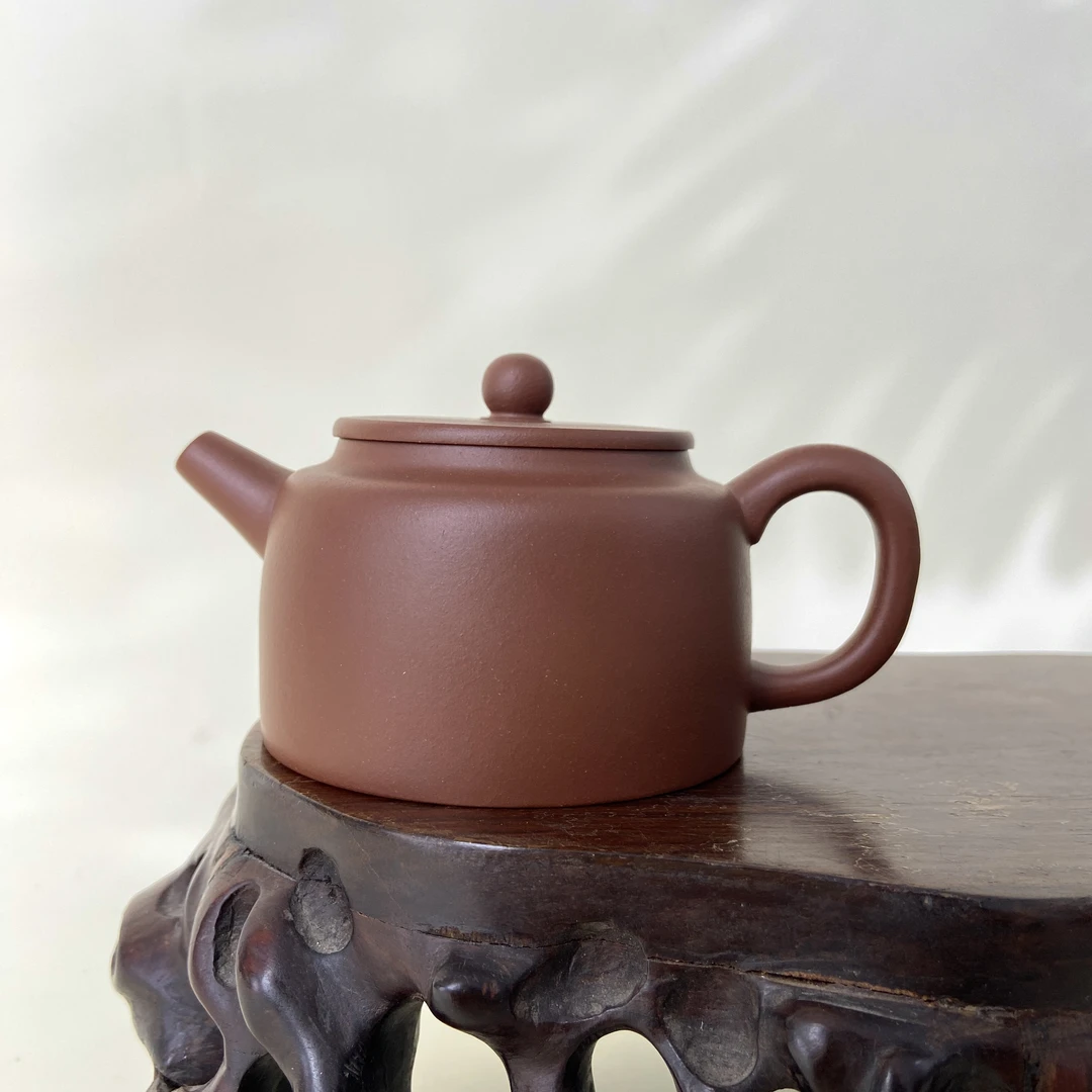 宜兴手工紫砂陶 （实力派1）150cc茶壶GS4204-5