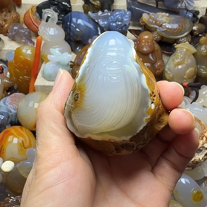 玛瑙/玉髓未镶嵌饰品
