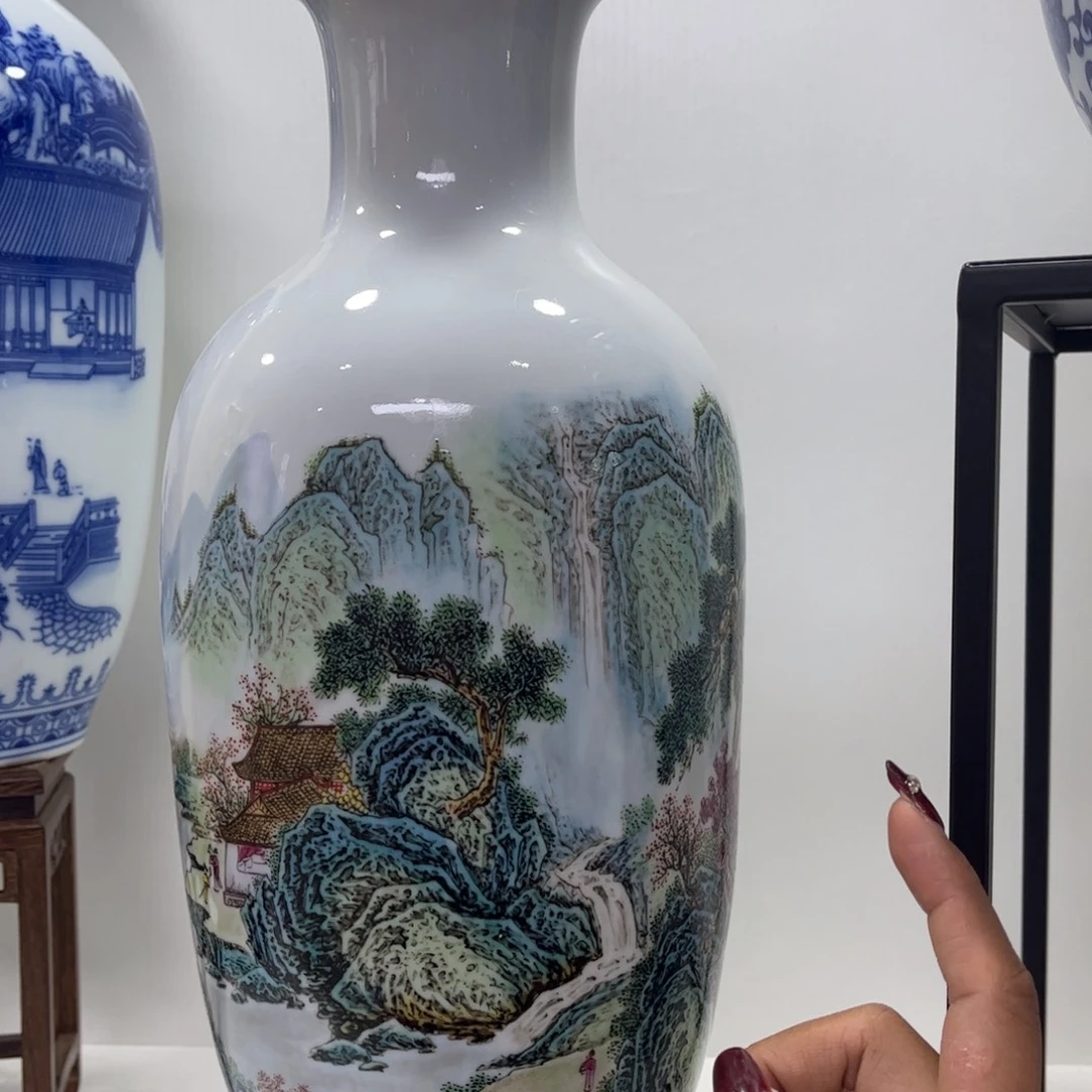 景德镇陶瓷花瓶摆件