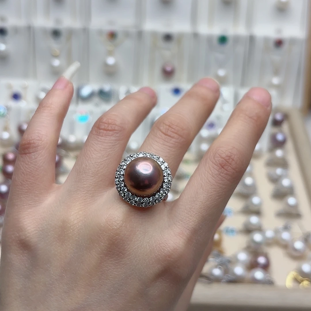 淡水珍珠颈饰合金