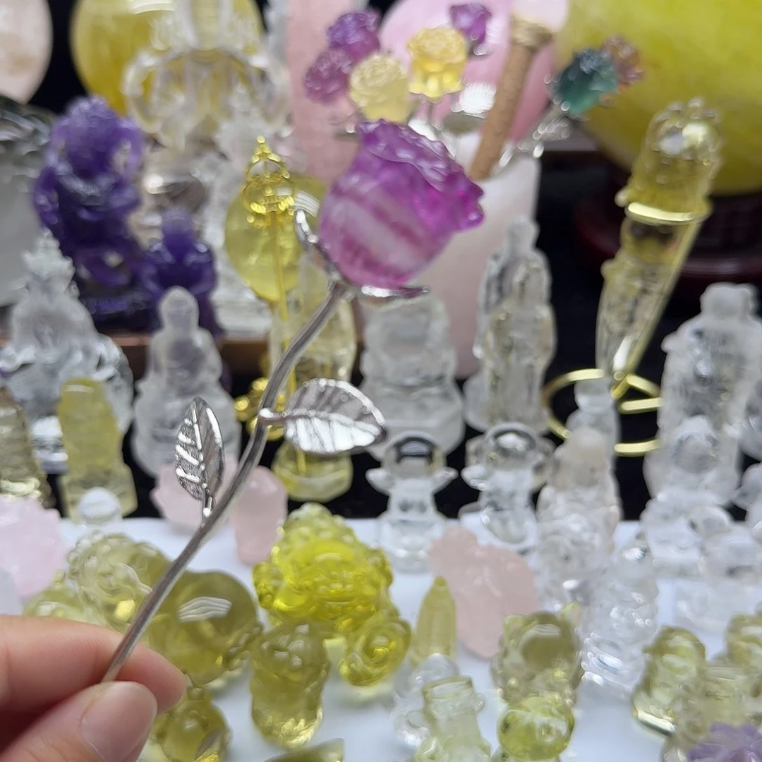 水晶摆件未镶嵌水晶