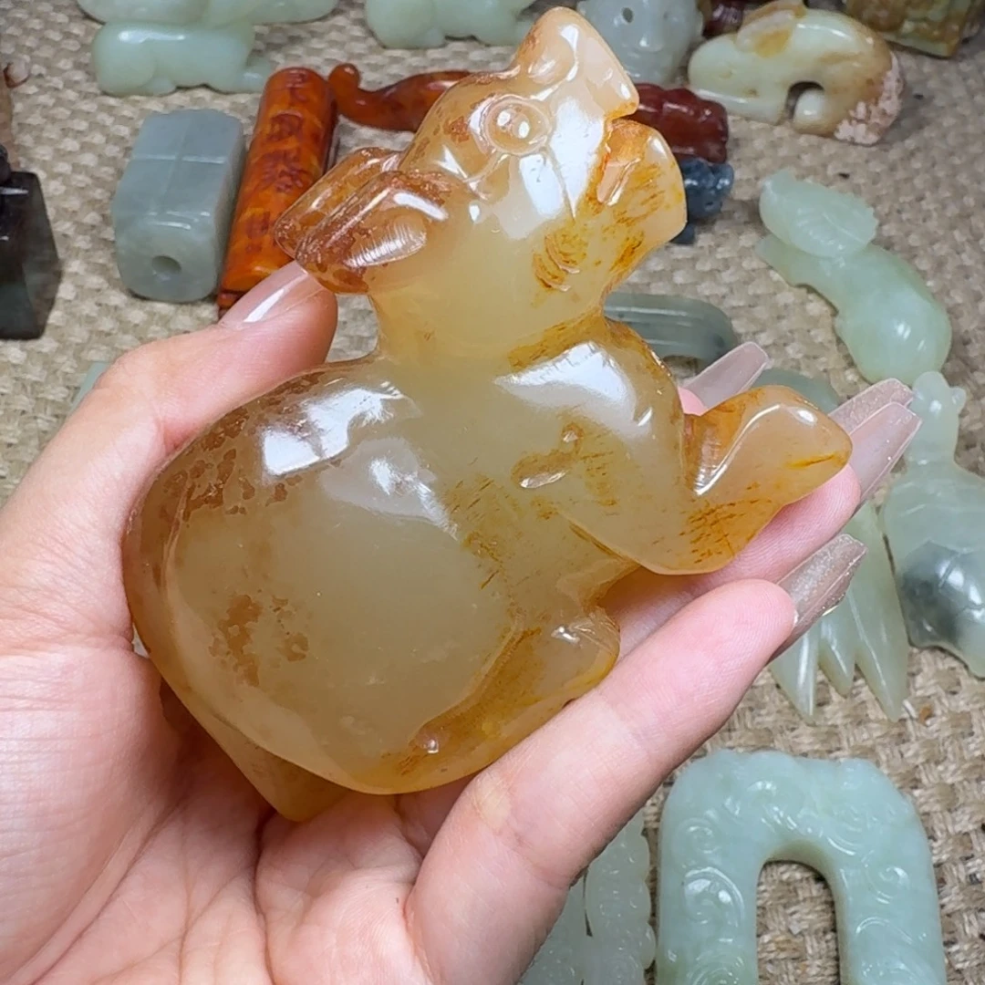 白玉菩提吊坠挂件