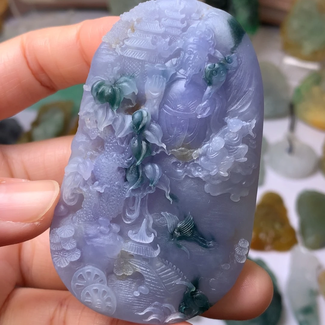 定制翡翠未镶嵌翡翠