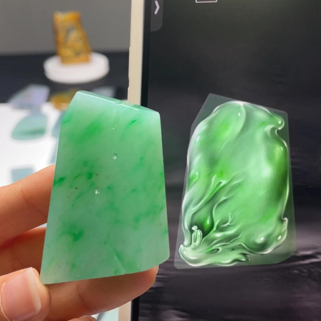 定制翡翠未镶嵌包工