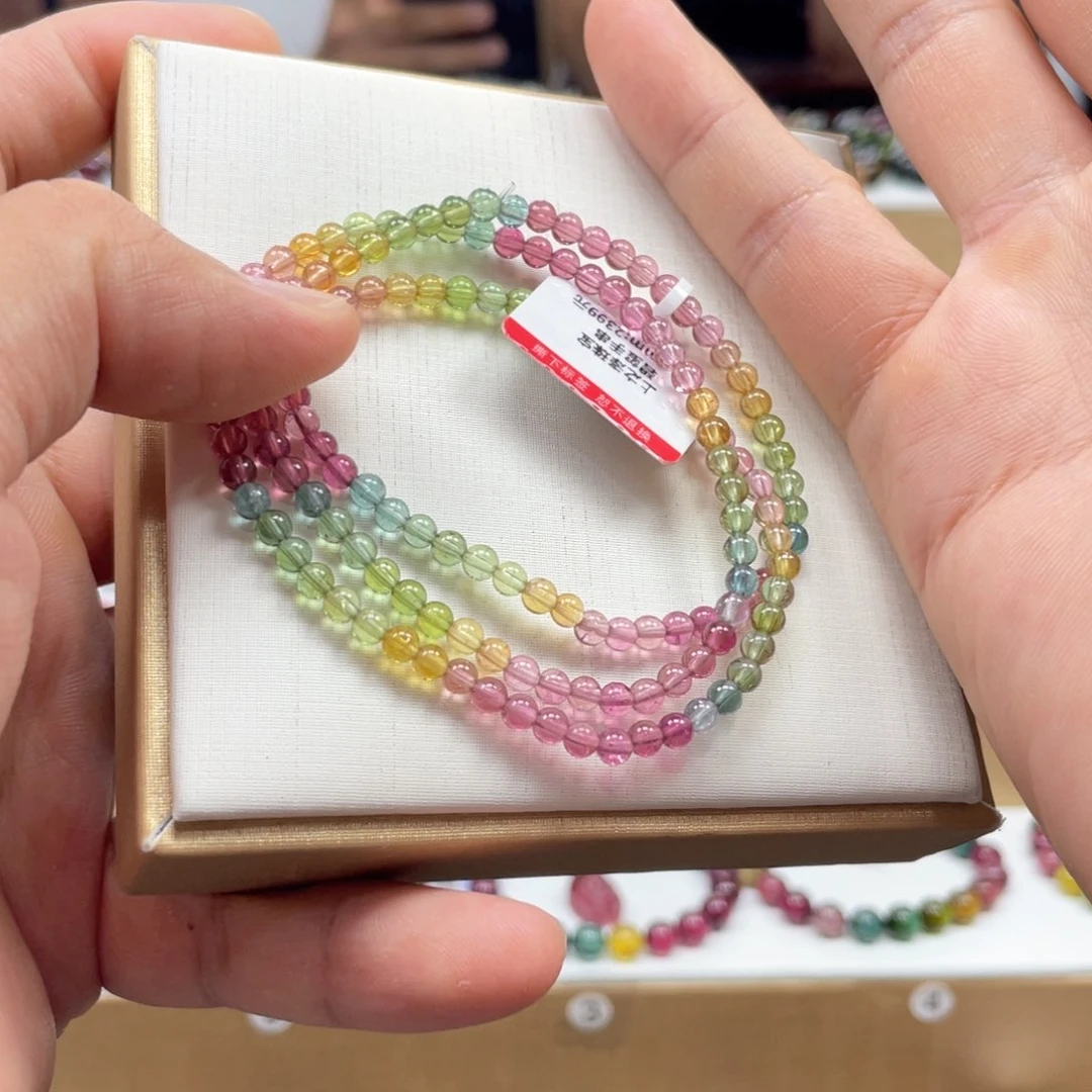 手串未镶嵌碧玺3.9mm.mmmmmmmm