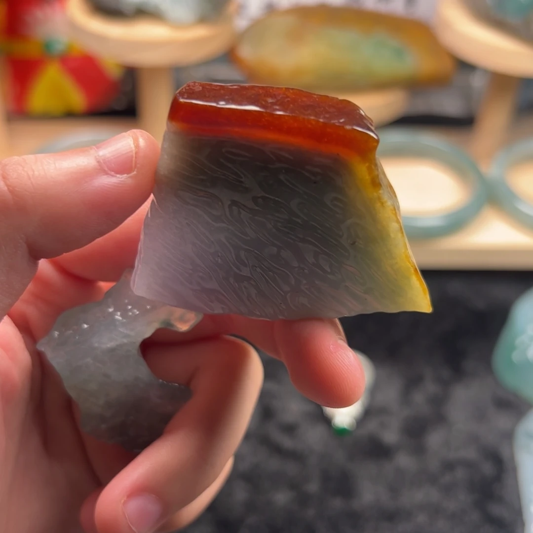 定制翡翠未镶嵌天然翡翠定制材料