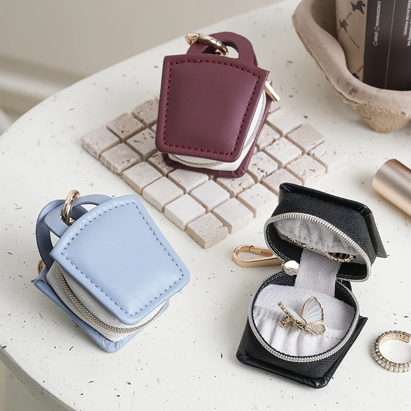 首饰袋 皮质复古手饰饰品盒收纳包时尚绮梦小包