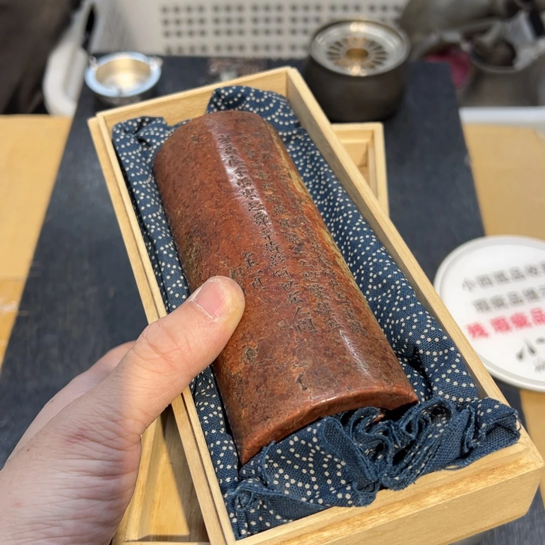 D***e石材中古工艺品摆件