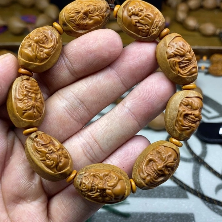 橄榄核手串/手链橄榄核雕工艺手串