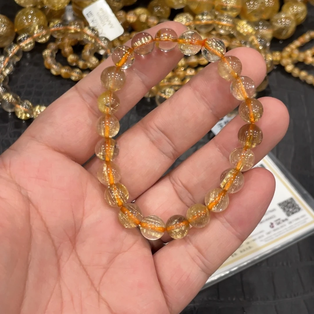 水晶手链未镶嵌d37发晶