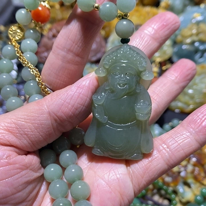 岫玉岫玉吊坠未镶嵌