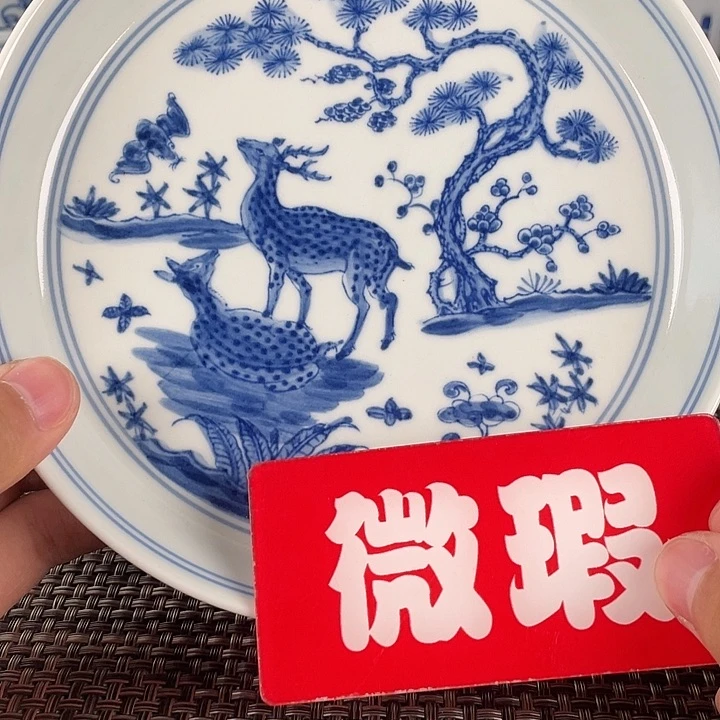 瓷片景德镇陶瓷手绘手工