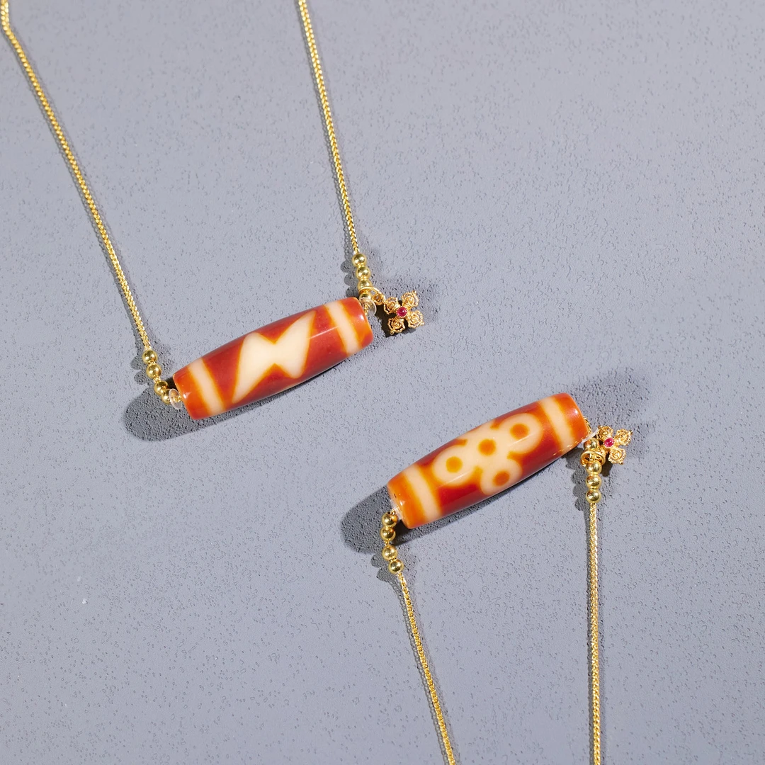 【歪歪】闪电五眼*玛瑙珠珠吊坠（加加）（多样性发一）XB-I00471