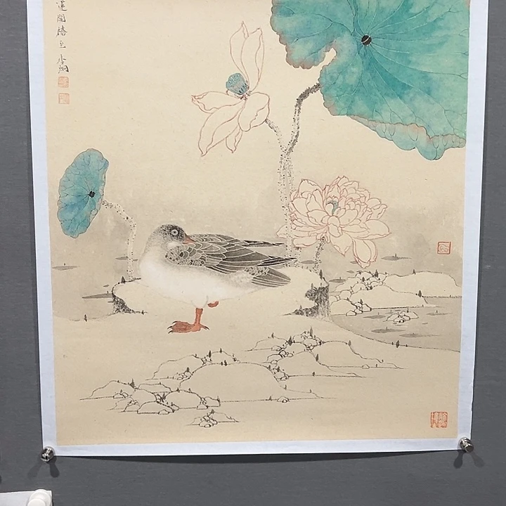 国画诗***。老师作品国画