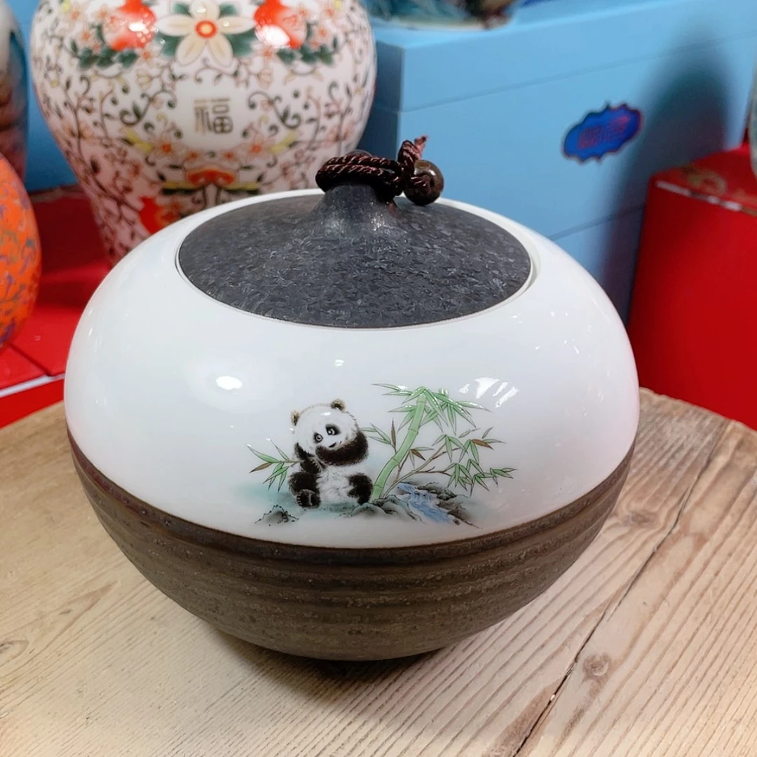 【闪购商品】罐陶瓷茶叶罐密封罐