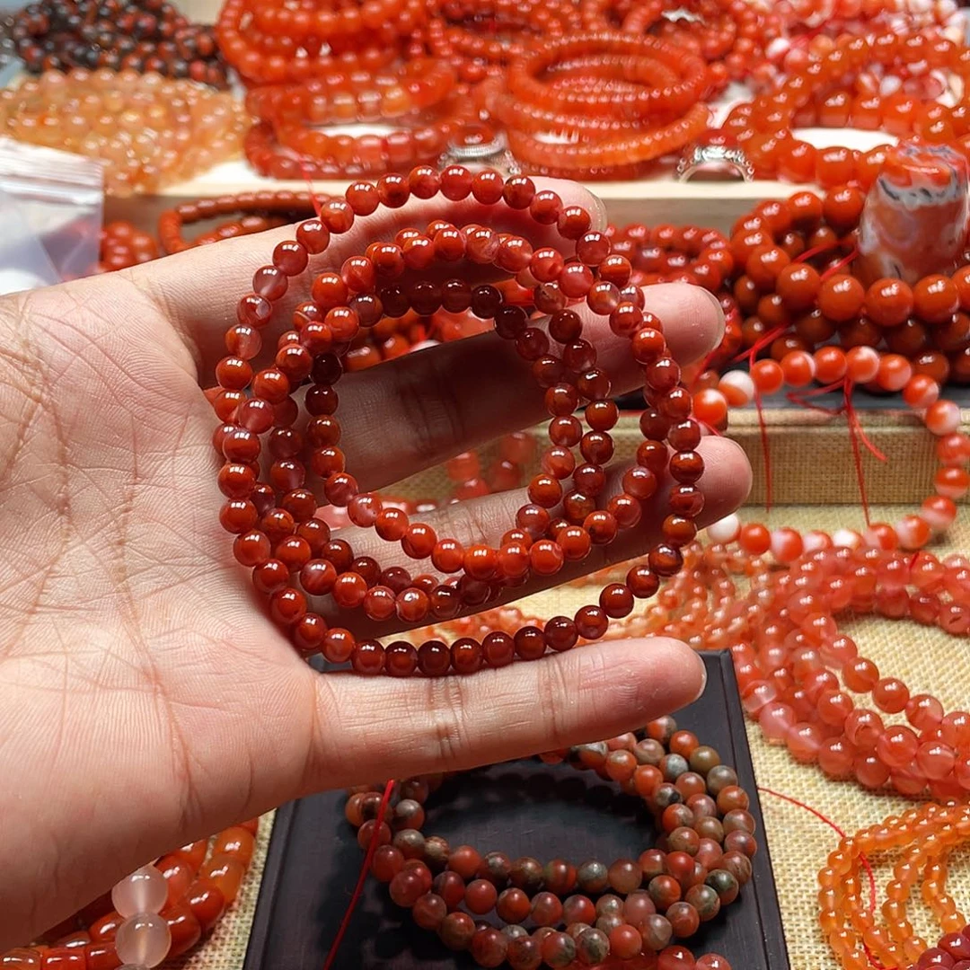 手链未镶嵌南红玛瑙