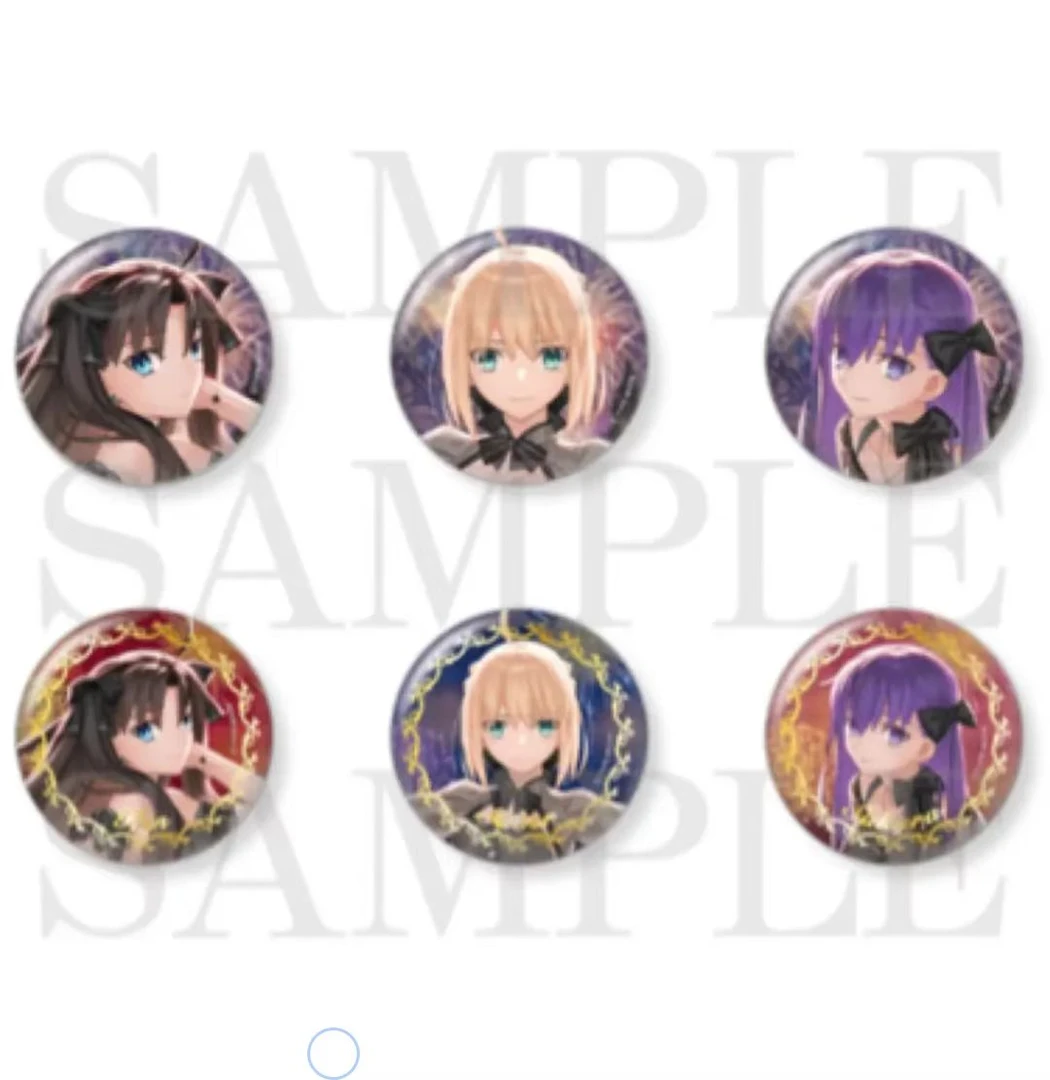 【新品】Fate/Stay night20周年音乐会 新吧唧徽章透卡(盲盒)