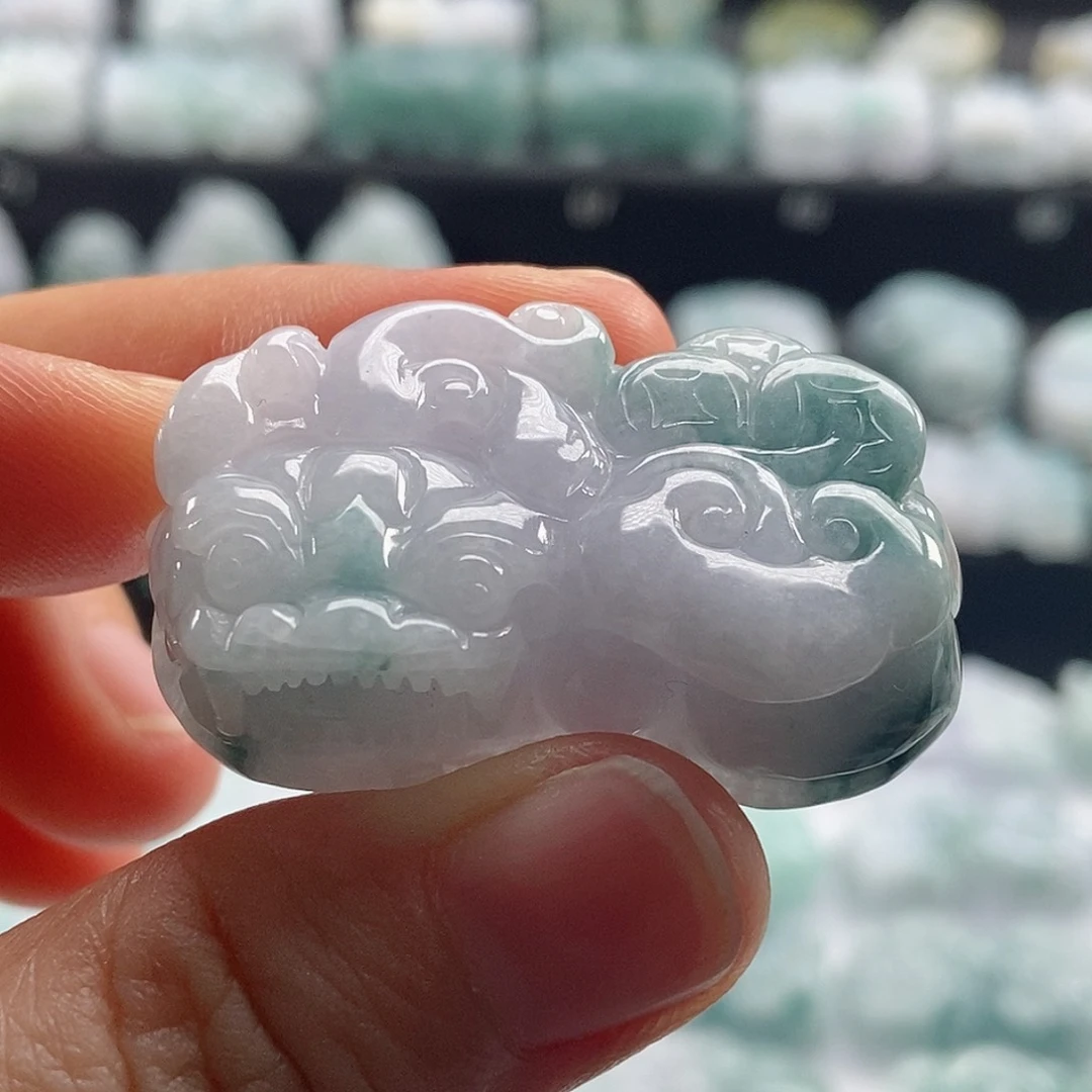 颈饰未镶嵌翡翠翡翠貔貅