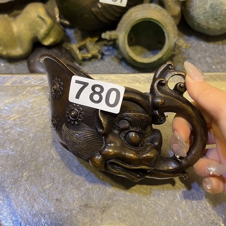 黄铜摆件，文房工艺品摆件