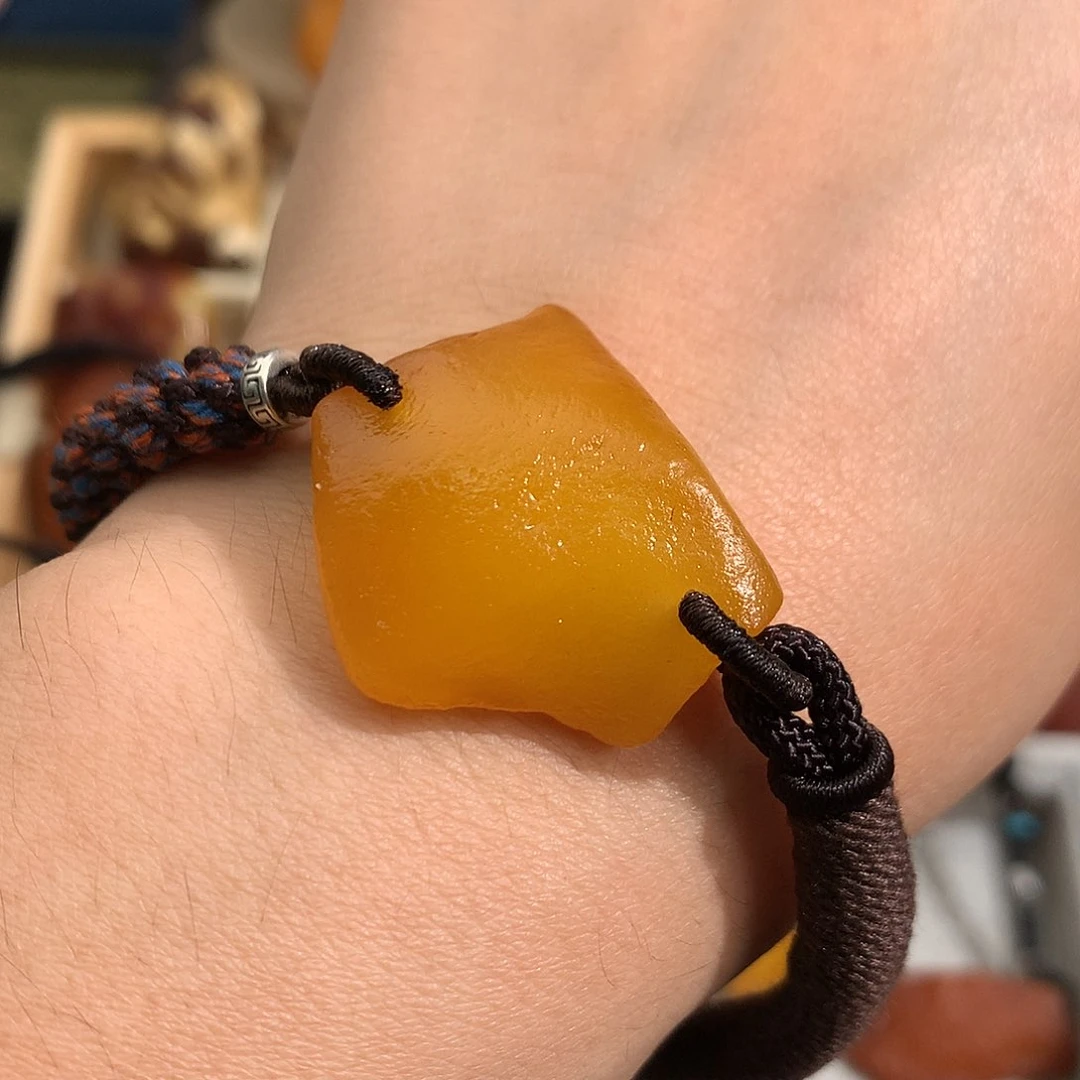 蜜蜡裸石未镶嵌你