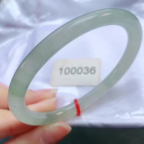 未镶嵌手镯翡翠54贵妃100036