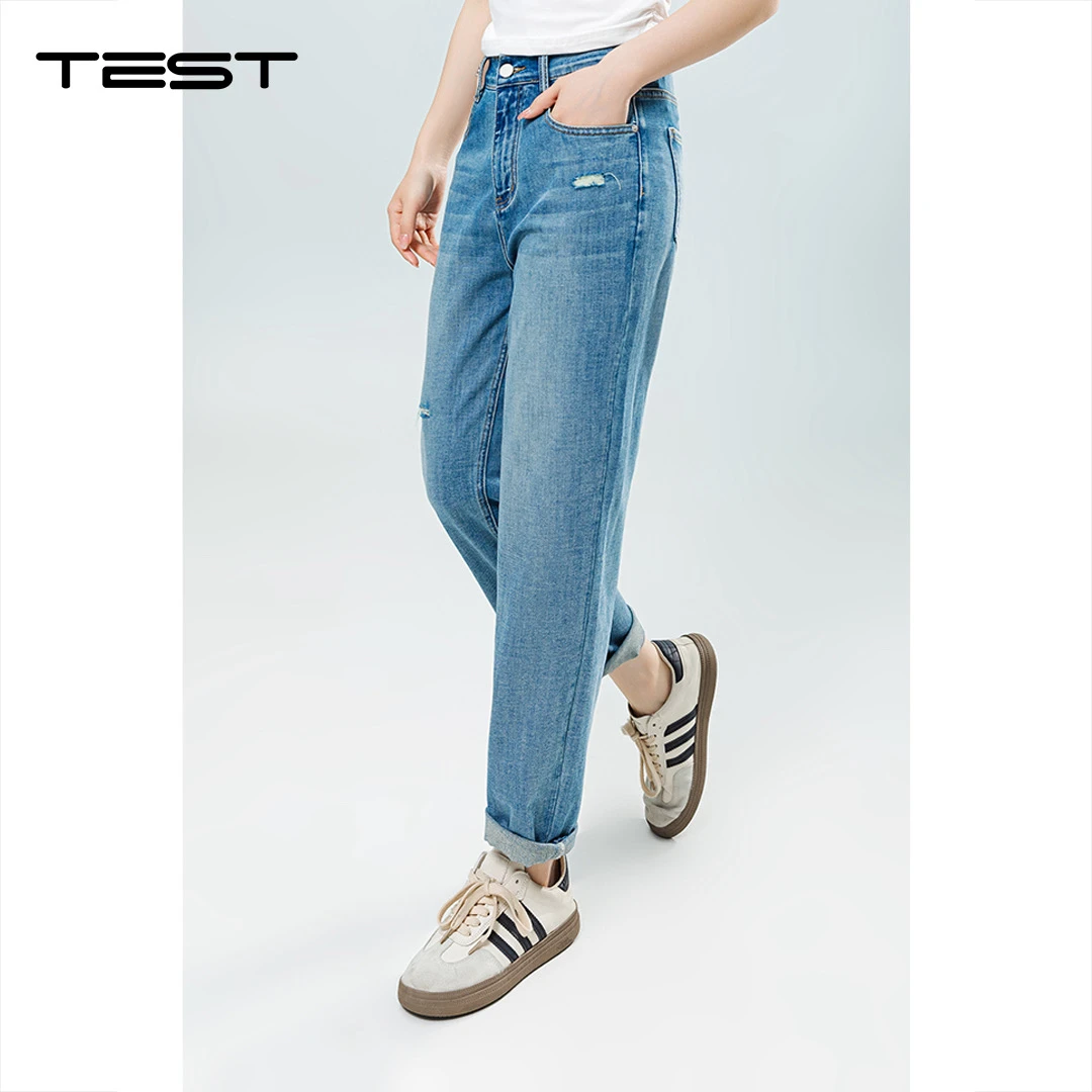 武冈她之蝶25夏裤 3252023款牛仔裤